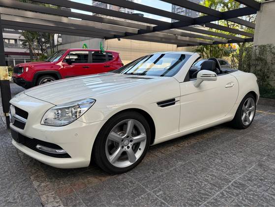 MERCEDES-BENZ SLK 250 1.8 CGI 16V TURBO GASOLINA 2P AUTOMÁTICO MERCEDES-BENZ SLK 250 1.8 CGI 16V TURBO GASOLINA 2P AUTOMÁTICO